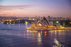 PDX > Sydney, Australia: $897 round-trip – May-Jul (Including Summer Break)